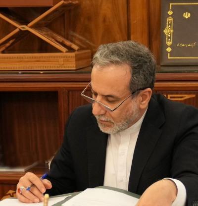 نامه جناب آقای دکتر عراقچی در خصوص تجاوز نظامی رژیم صهیونیستی